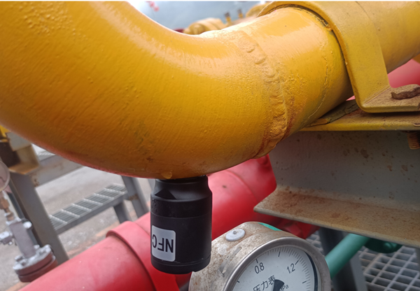 博感科技成功完成中石油某油气井腐蚀测厚系统安装(图4)