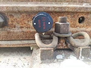 博感科技成功完成某地铁路道岔螺栓松动监测系统试...